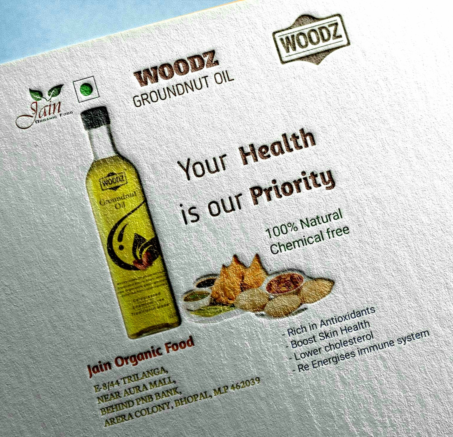 Cold Pressed Groundnut Oil